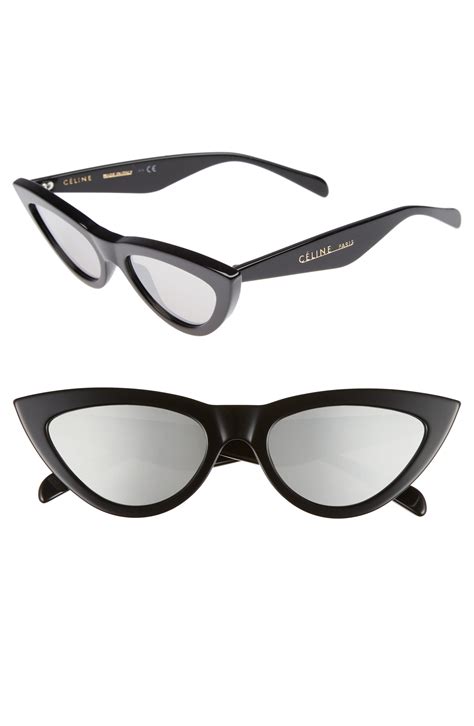 56mm cat eye sunglasses celine|Celine original sunglasses.